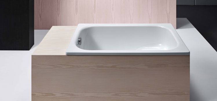 Bette Labette 1240 X 700mm White Steel Bath No Tap Hole