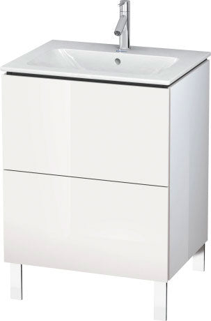 Duravit L-Cube Floor Standing 620x481 2 Drawer Vanity Unit Only