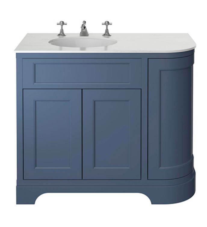 Wilton 1000 Corner Left Hand Maritime Blue