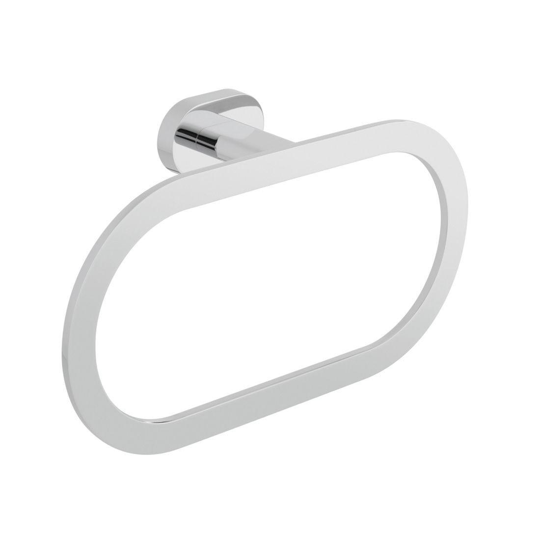 VADO Life Towel Ring Bathroom Accessories - Chrome Finish