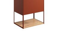 Mada 250 x 355 x 488mm Wall Mounted Shelf & Frame -Soft Clay