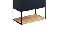 Mada Wall Mounted Rectangular Shelf & Frame in Indigo Blue