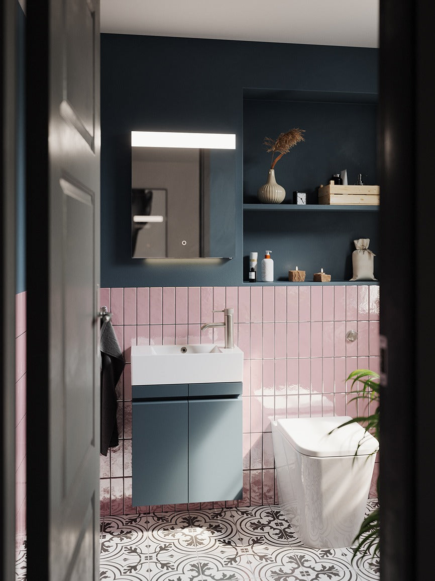 SANEUX Matteo Back To Wall Wc Pan - Rimless