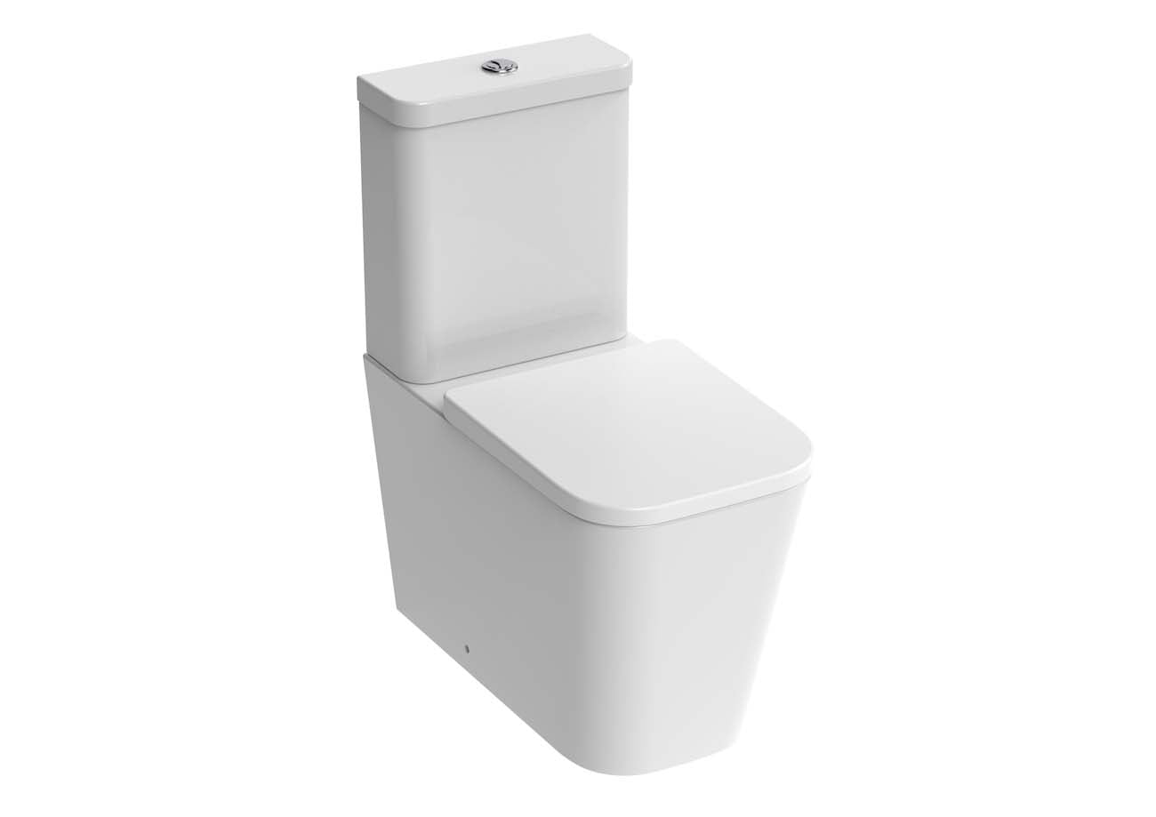 SANEUX Matteo Rimless Close Coupled WC Pan