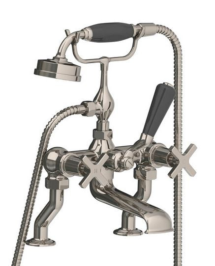 Lefroy Brooks Mackintosh Deck Mounted Bath Tap - Chrome
