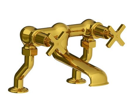 Lefroy Brooks Mackintosh Deck Mounted Bath Filler - MH1107CP Chrome