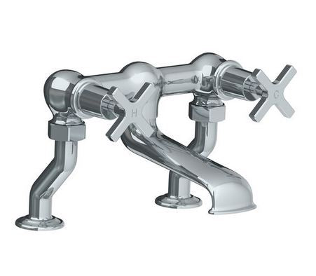 Lefroy Brooks Mackintosh Deck Mounted Bath Filler - MH1107CP Chrome