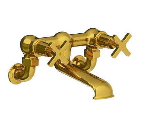 Lefroy Brooks Mackintosh Wall Mounted Bath Filler - MH1151CP Chrome
