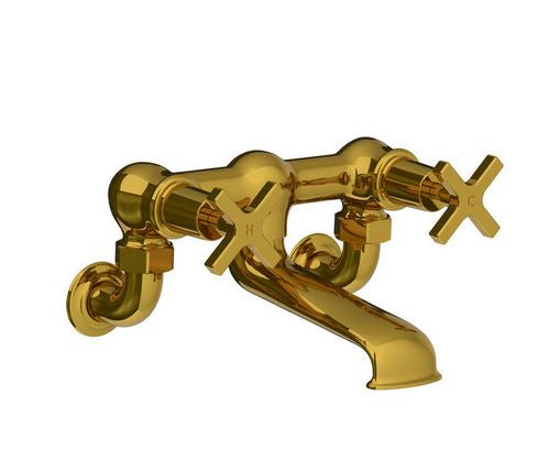 Lefroy Brooks Mackintosh Wall Mounted Bath Filler - MH1151CP Chrome