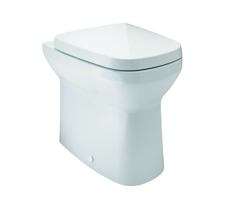 MyHome 365 x 500 x 425mm Back To Wall Pan - White Gloss