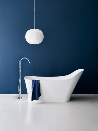 Clearwater Nebbia 1600 x 800mm Natural Stone Bath Satin