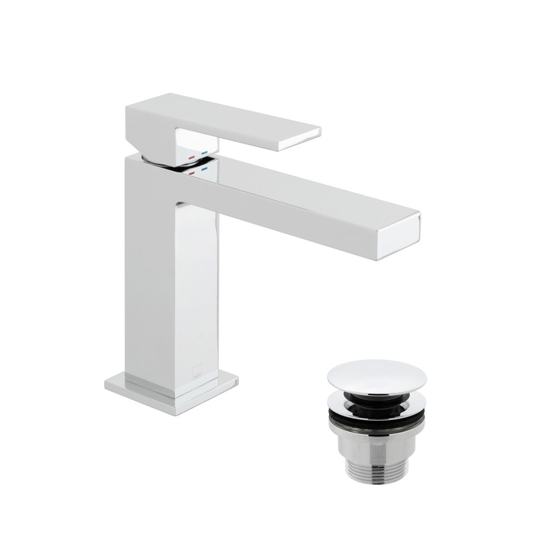 VADO Notion Slimline Mono Basin Mixer and Universal Waste