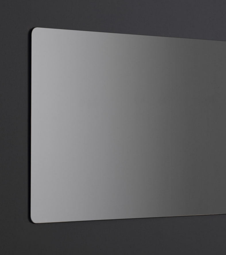 Emporio Bagno Nova 1200 x 650mm Rectangular Rounded Corner Mirror
