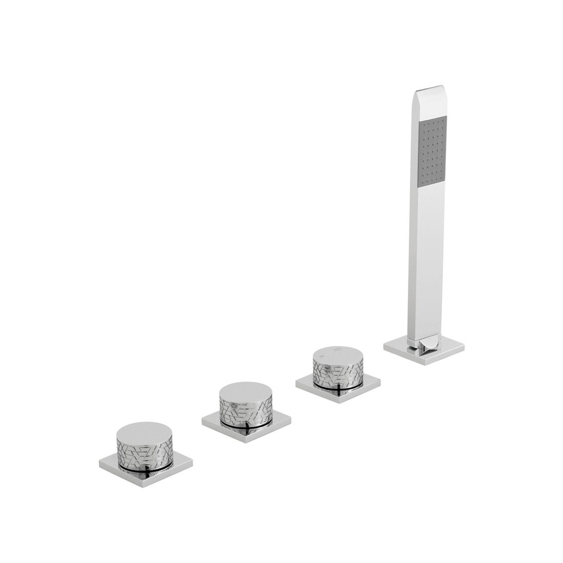 VADO Omika 4-Hole Bath Shower Mixer