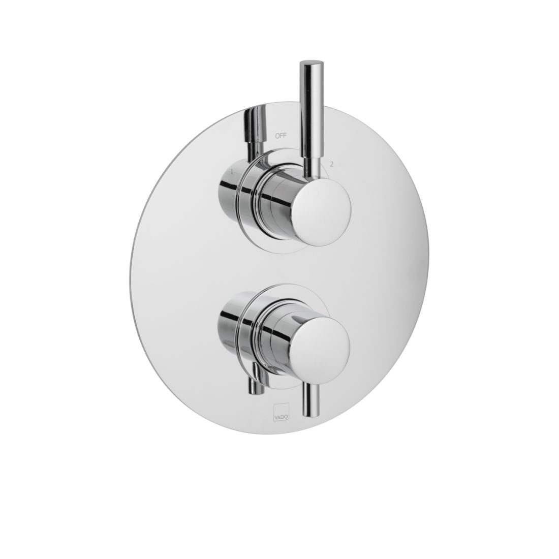 VADO DX Origins DX 2 Outlet Thermostatic Valve - Chrome