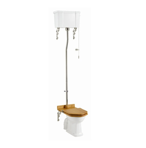 Burlington Standard High-Level WC w/ Dual Flush Cistern