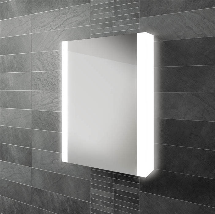 HIB Paragon 50 LED Mirror Cabinet 500x700mm- Charging Socket