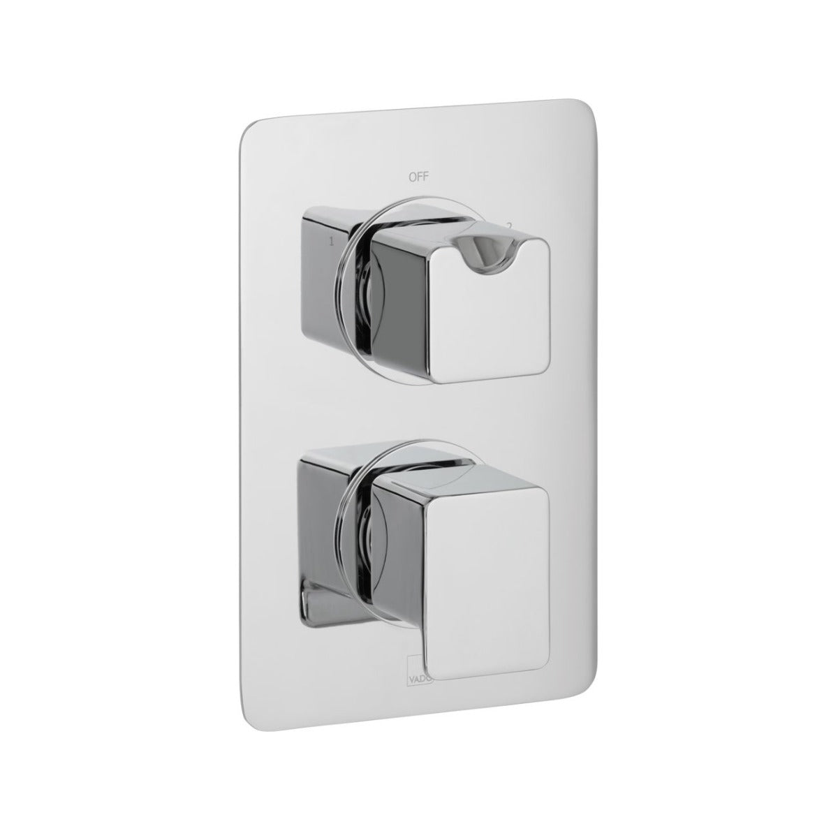 VADO DX Phase 2 Outlet Thermostatic Valve - Chrome Finish