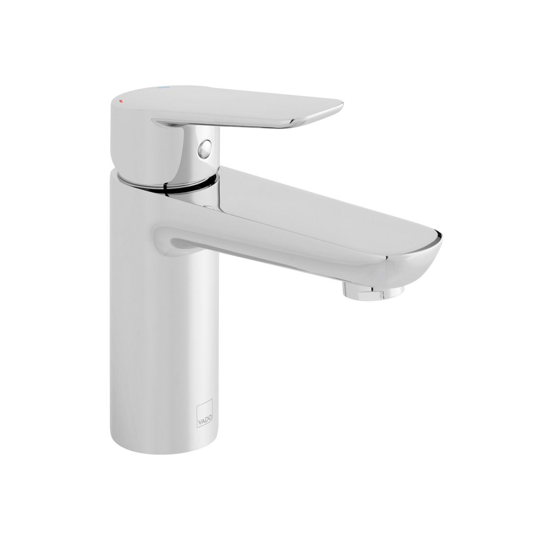 VADO Photon Mono Basin Mixer Tap - Chrome Finish