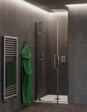 Crosswater Optix 10 Pivot Door 900mm - Polished Stainless Steel