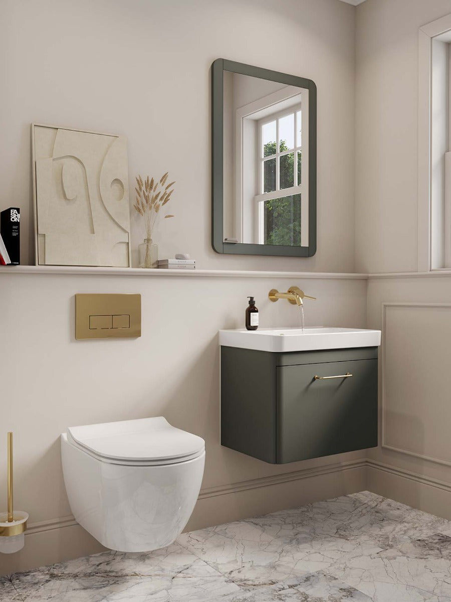 SANEUX Prague Rimless Wall Hung WC Pan