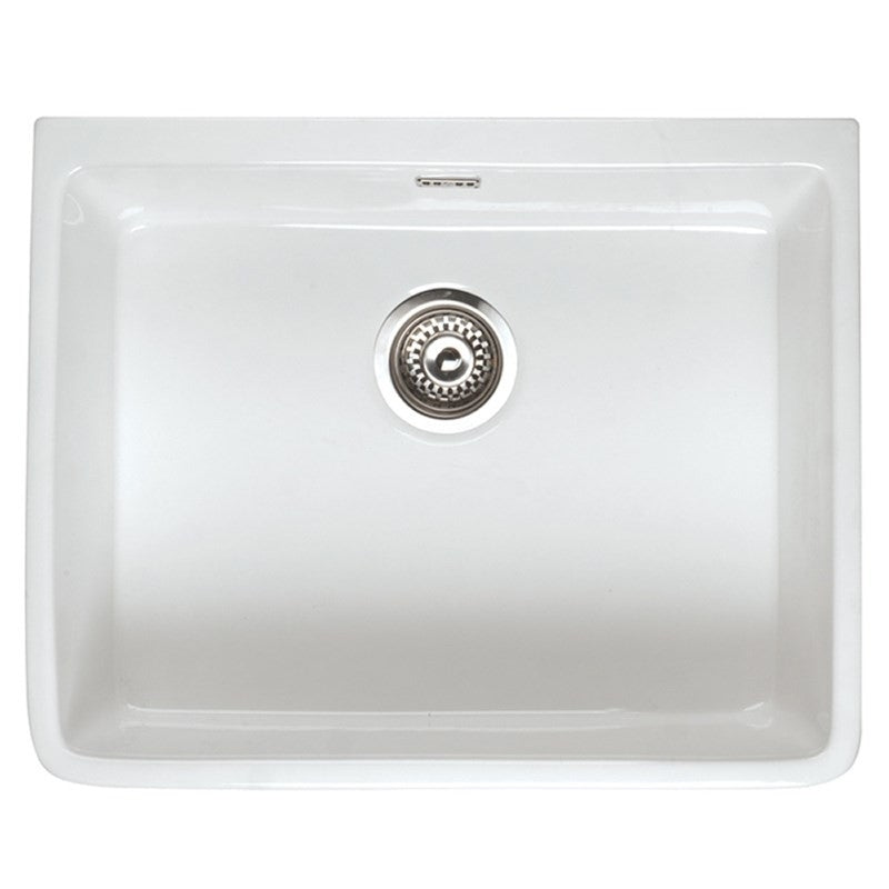 RAK Ceramics Gourmet Sink 2 1.0 Bowl White Ceramic Belfast Kitchen Sink