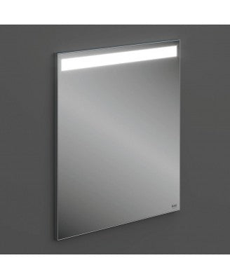 RAK Joy Wall Hung Mirror With Light & Demister 600mm X 680mm