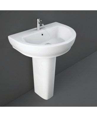 RAK Moon 650mm Basin 1 Tap-Hole