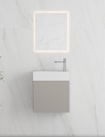RIO 450 1 Door Beige Cabinet and Basin