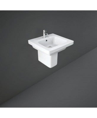 RAK Resort Half Pedestal For 50cm, 55cm & 60cm Basins