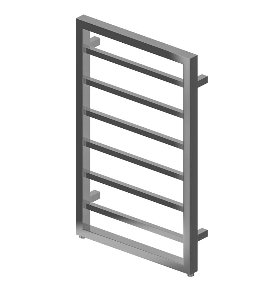 Eastbrook Ryton 800 x 600mm Square Designer Heated Towel Rail Chrome