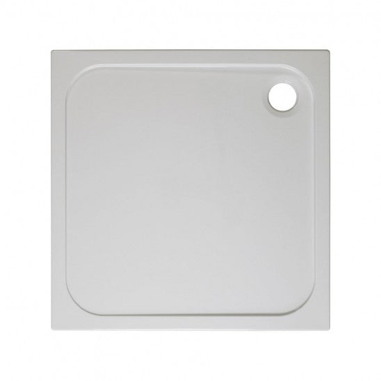 Crosswater 900 x 900 x 45mm Square Stone Resin Shower Tray