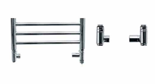 JIS Dual Fuel Radiator Valves Satin Finish