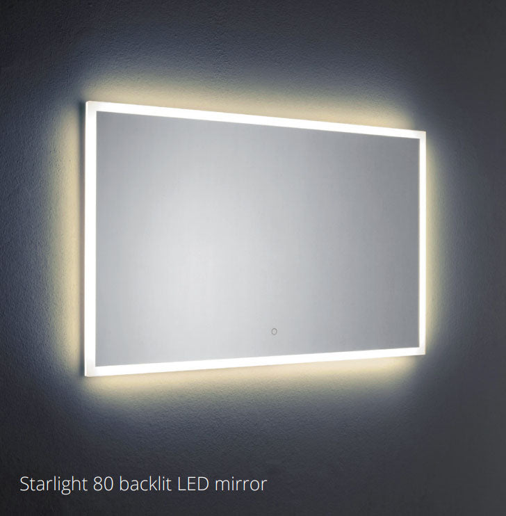 Emporio Bagno Starlight 1000 x 600mm Rectangular All Round LED Mirror