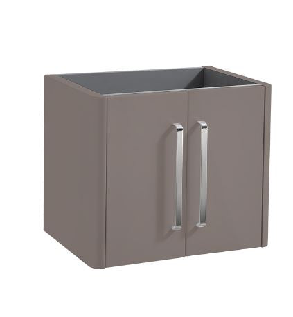Essentials Superb 600x390mm Double Door Wall Mounted Unit Unit in Matt Ash