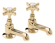 Get Traditional Bath with Heritage Dawlish Basin Taps (pair)