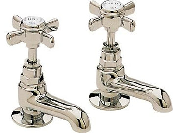 Heritage Dawlish Basin Taps (choose finish)