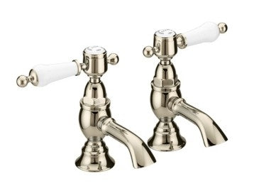Heritage Glastonbury Basin Taps Timeless Gold (pair)