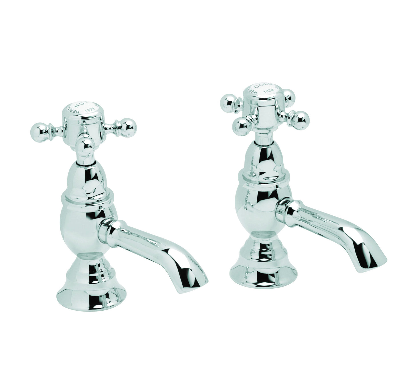 Heritage Hartlebury Basin Taps (Pair)