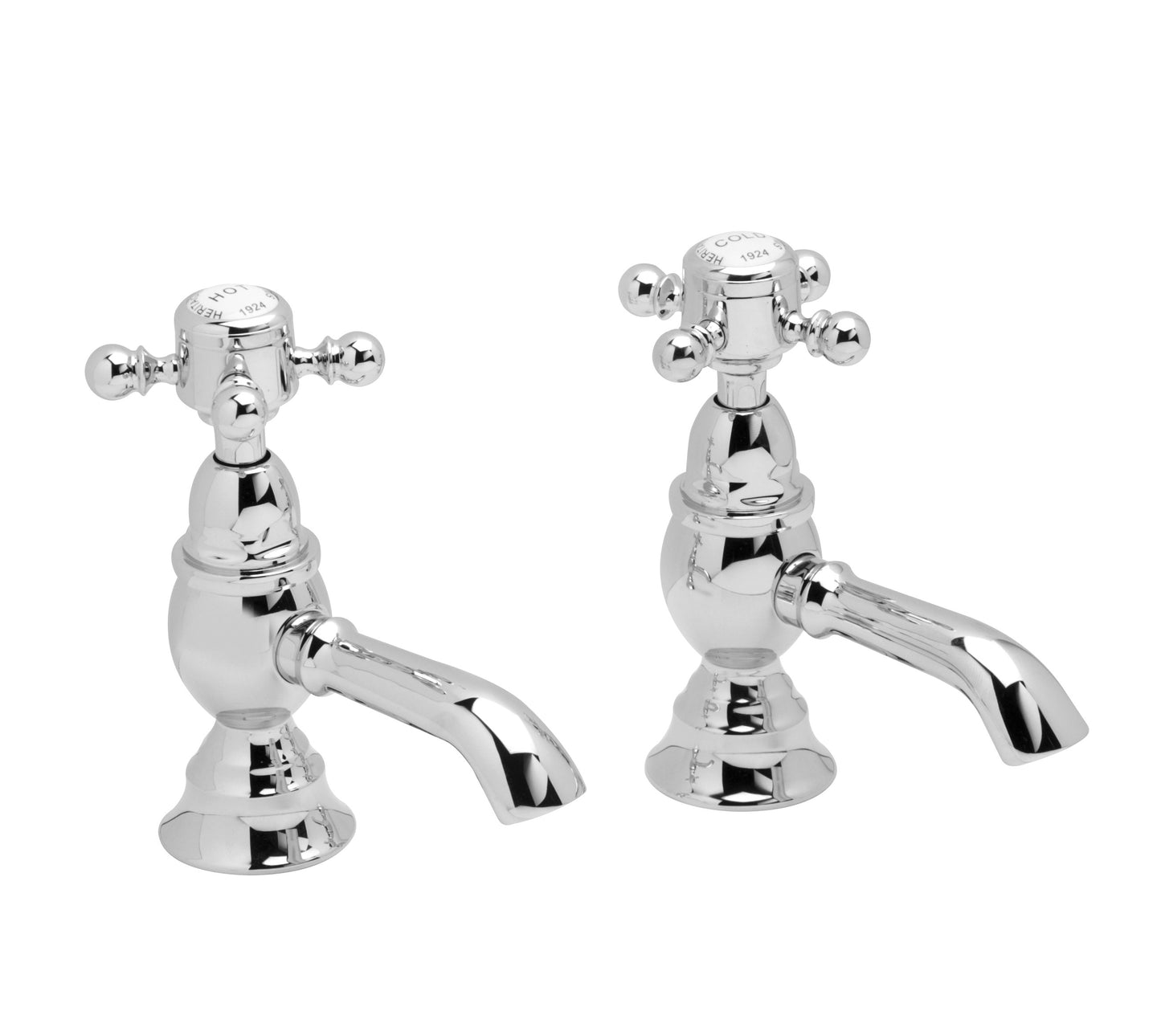 Heritage Hartlebury Basin Taps (Pair)
