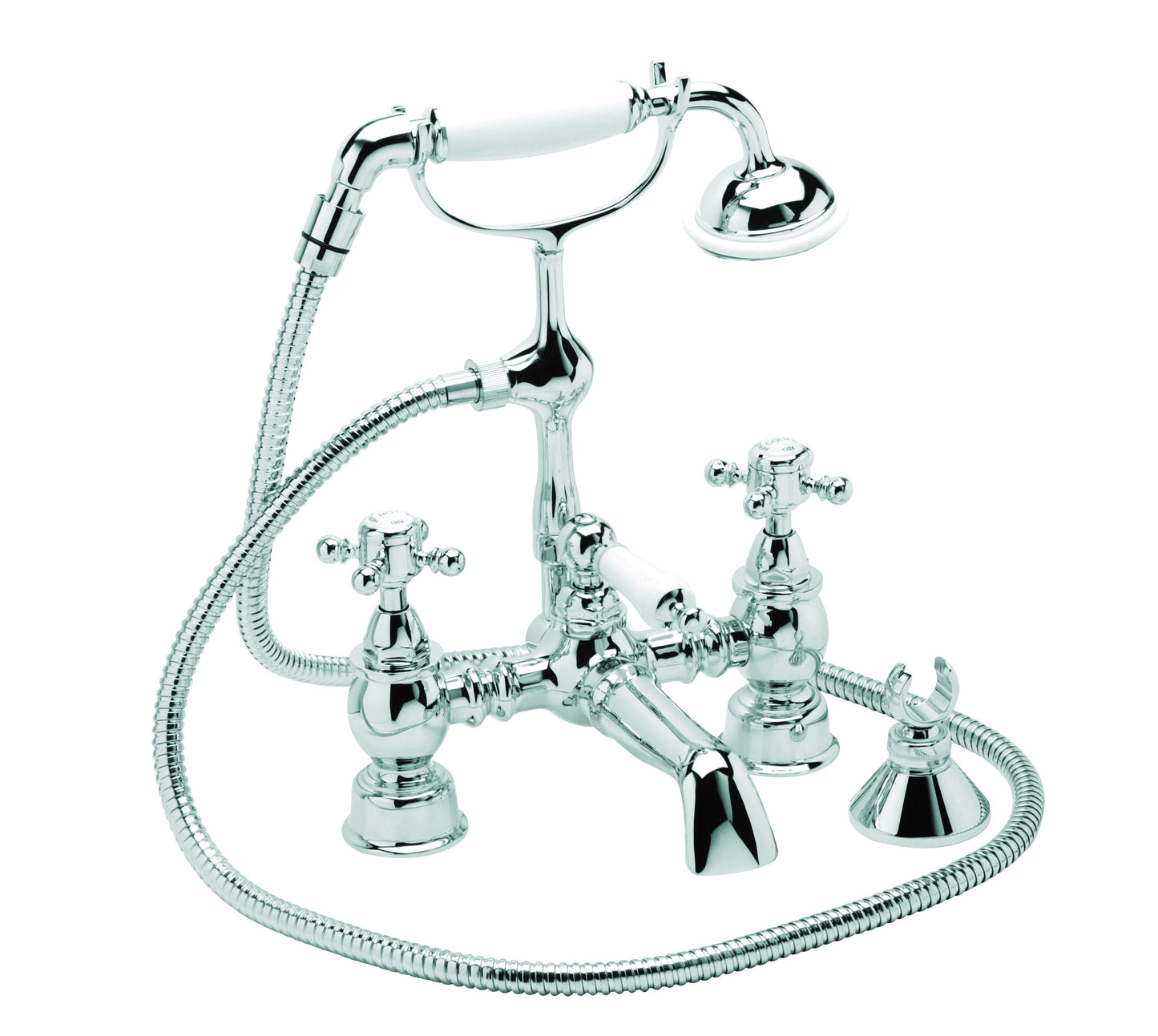 Heritage Hartlebury Bath Shower Mixer w/ Hose & Handset