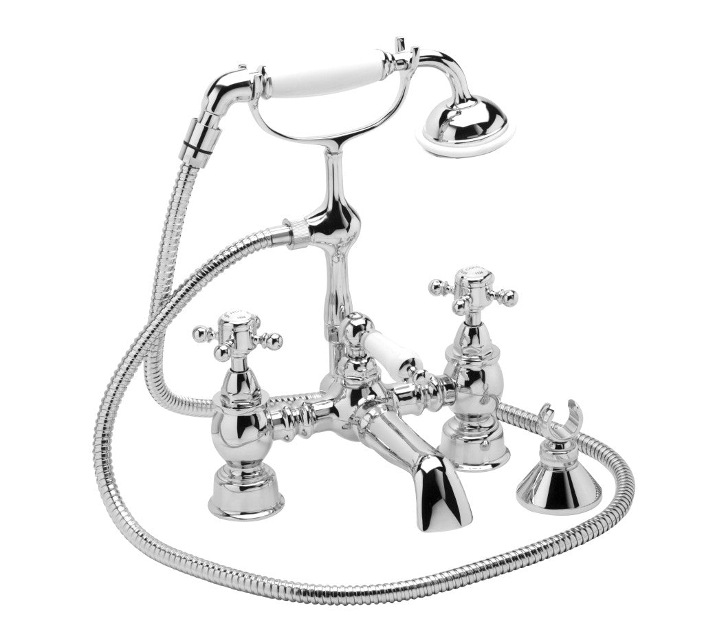 Heritage Hartlebury Bath Shower Mixer w/ Hose & Handset