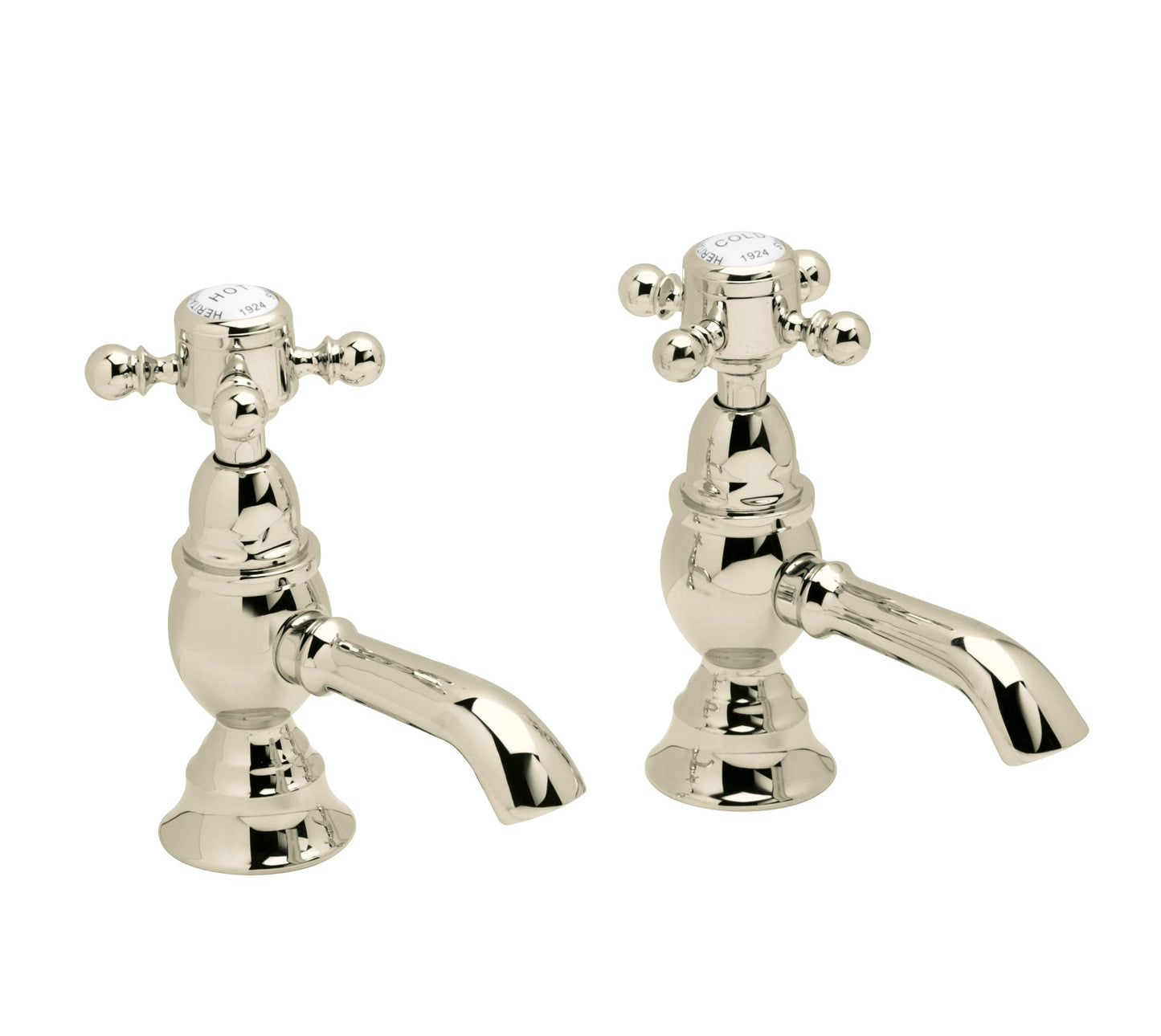 Heritage Hartlebury Basin Taps (Pair)