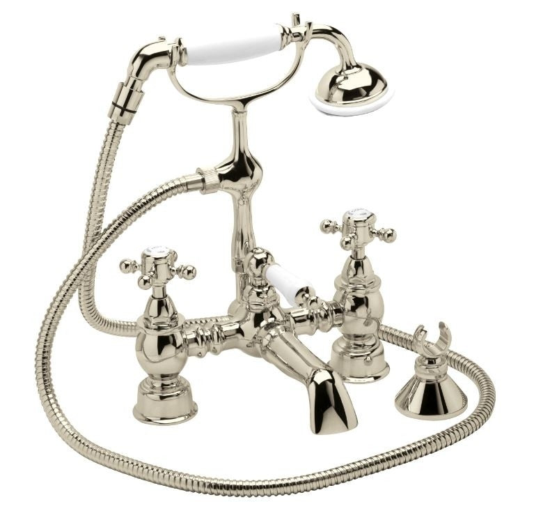 Heritage Hartlebury Bath Shower Mixer w/ Hose & Handset
