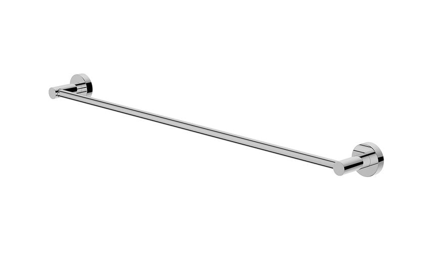 Hoxton 600 Wall Mounted Single Towel Rail - Chrome