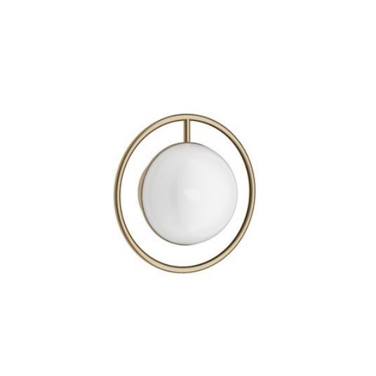 Tranquil Halo Light Brushed Brass for Transformative Effect