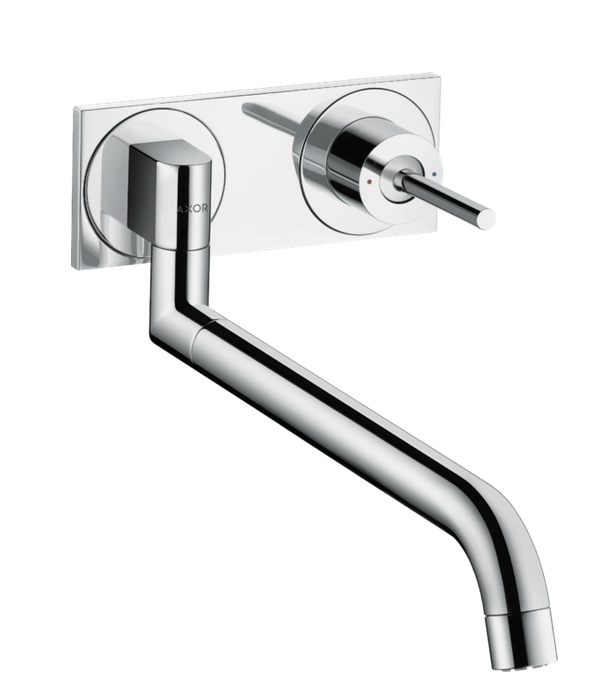 AXOR Uno Single Lever Kitchen Mixer Wall-Mount Chrome