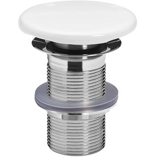Crosswater Ceramic Basin Click Clack Waste (unslotted)