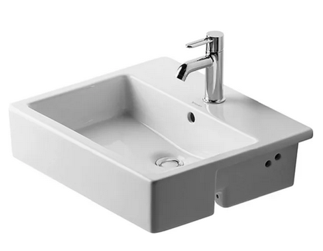 Duravit Vero Semi-Recessed Washbasin