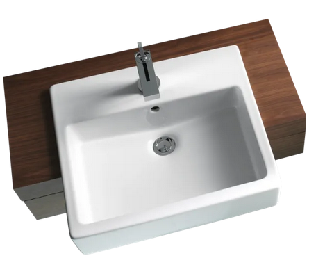 Duravit Vero Semi-Recessed Washbasin